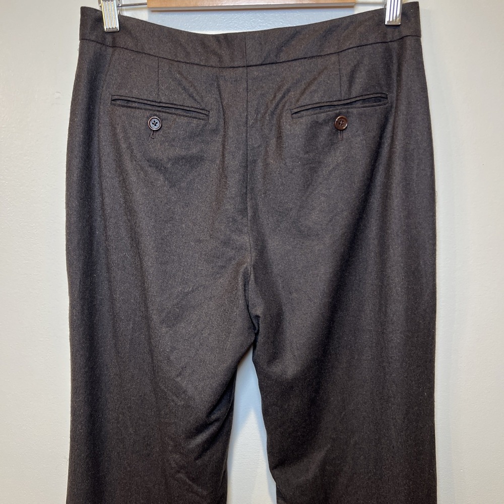 Brooks Brothers Women's Caroline Fit Dress Pants 6 Trousers 100% Wool Super 120s - Picture 5 of 9